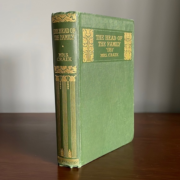 The Head of The Family Mrs. Craik Antique 1903 Bound Novel from London - Picture 1 of 7